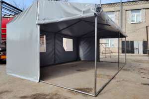 Тентовые палатки, склады, шатры и накидки
